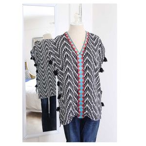 [ ESCAPADA ] Joana Tassel Tunic Top